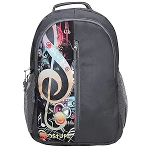 Costura Printed Backpack/Laptop Bag for Men Women Boys Girls, Bag For Office, School, College, Casual, Fit Upto 15.6" Laptops, Water Resistant & Lightweight Outdoor Travel Bag-30 Liter