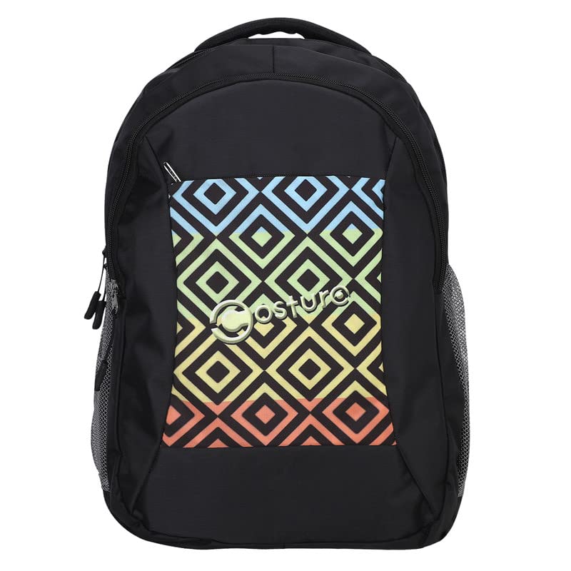 Costura Printed Backpack/Laptop Bag for Men Women Boys Girls, Bag For Office, School, College, Casual, Fit Upto 15.6" Laptops, Water Resistant & Lightweight Outdoor Travel Bag-30 Liter