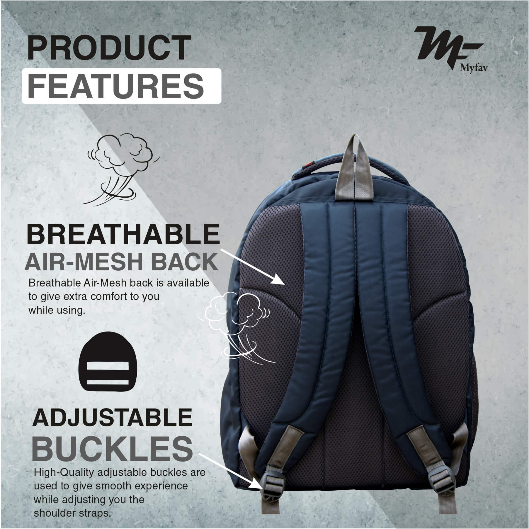 Adventure Backpack - Bike Print