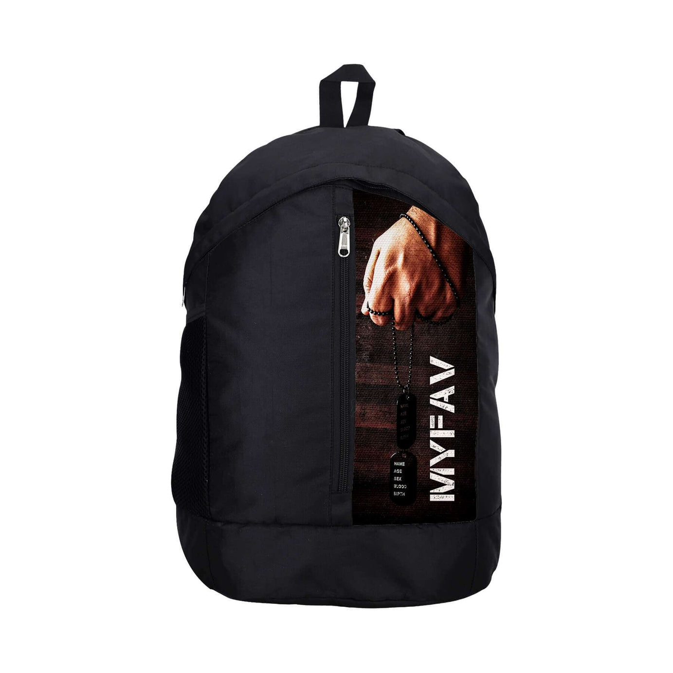 My Fav 21 L Black Laptop Backpack for Men Women / College Bag for Boys Girls / Office Bag