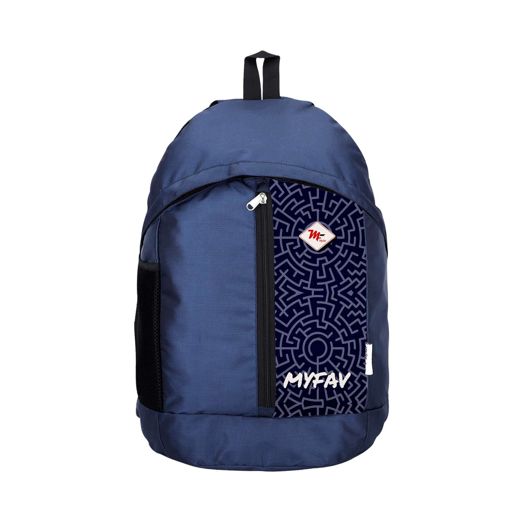 My Fav 21 L Navy Blue Laptop Backpack for Men Women / College Bag for Boys Girls / Office Bag
