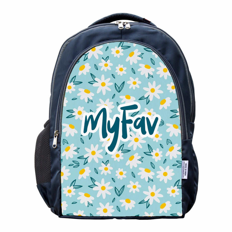 MY FAV Polyester Printed Cartoon Best Stylish Waterproof Lightweight Casual/Picnic/Tuition/School Bag/Backpack for Children Boys And Girls - 6 Month Warranty
