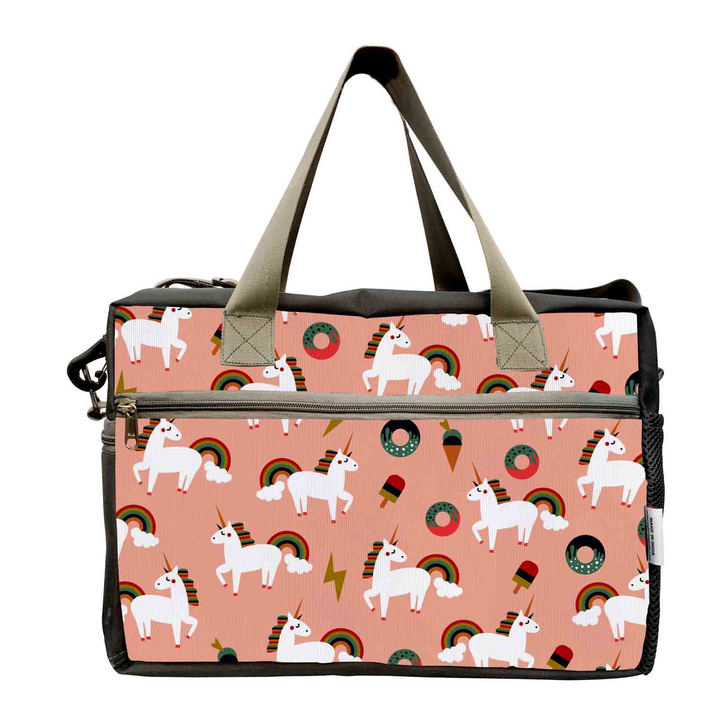 My Fav Digital Print Cabin Size Duffle Travel bag for Men Women