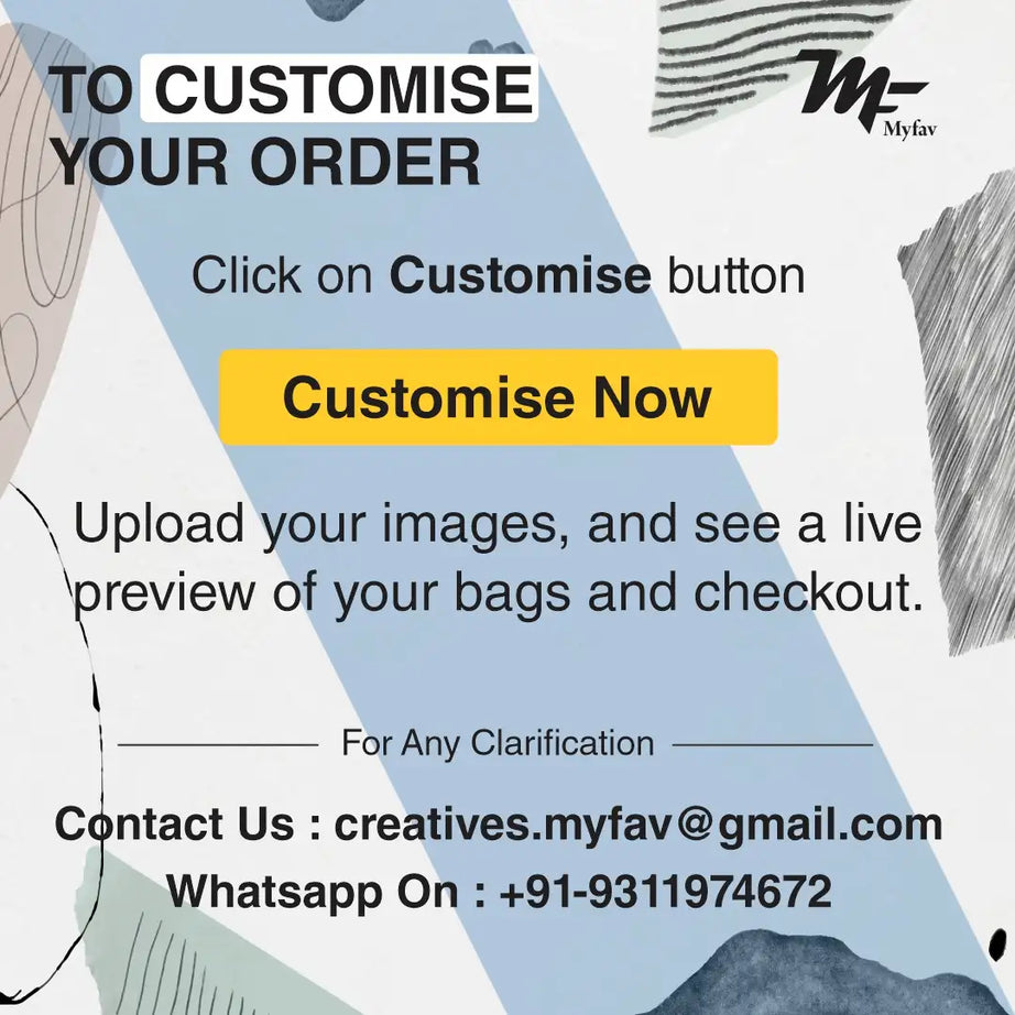 My Fav  Personalized/ Customized Laptop Backpack for Men Women / School Bag for Boys & Girls