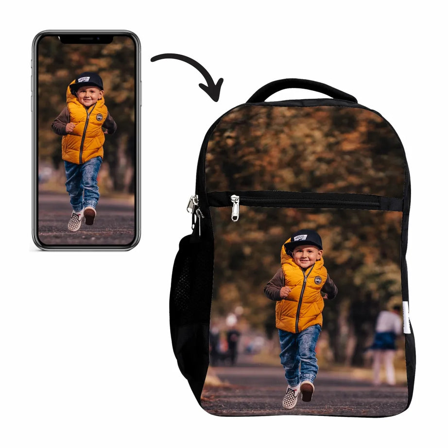 MY FAV Personalized/ Customized Print Kids School Bag For Girls/Boys, School, Casual, Picnic, Nursery-(2 to 10 year Old Kid)
