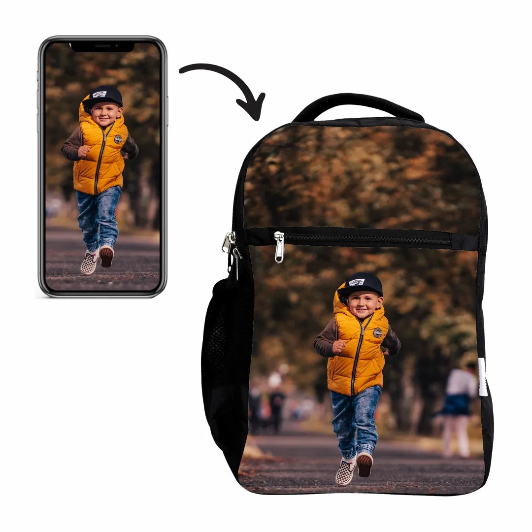 MY FAV Personalized/ Customized Print Kids School Bag For Girls/Boys, School, Casual, Picnic, Nursery-(2 to 10 year Old Kid)