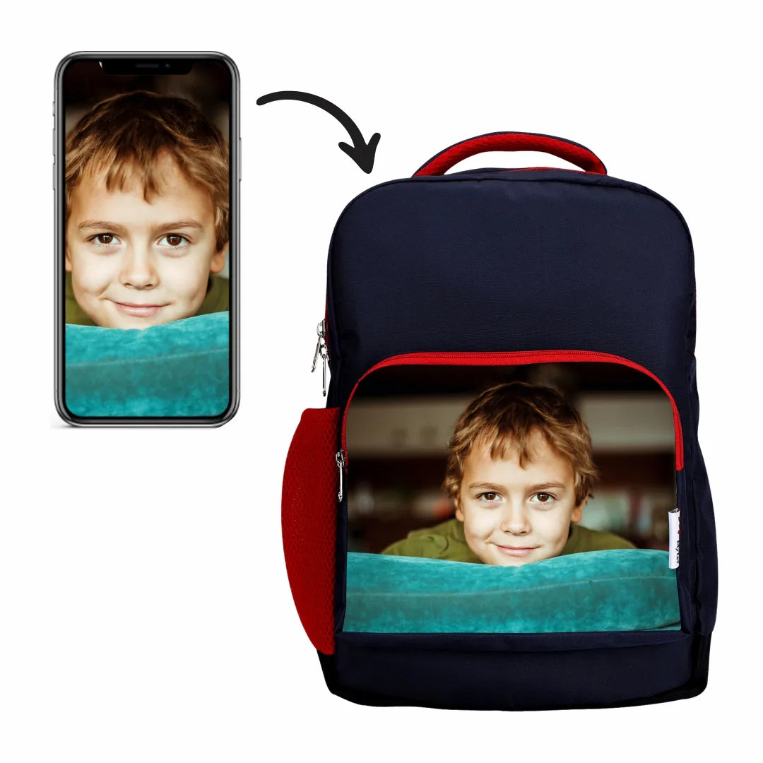 MY FAV Personalized/ Customized Print Kids School Bag For Girls/Boys, School, Casual, Picnic, Nursery-(2 to 10 year Old Kid)