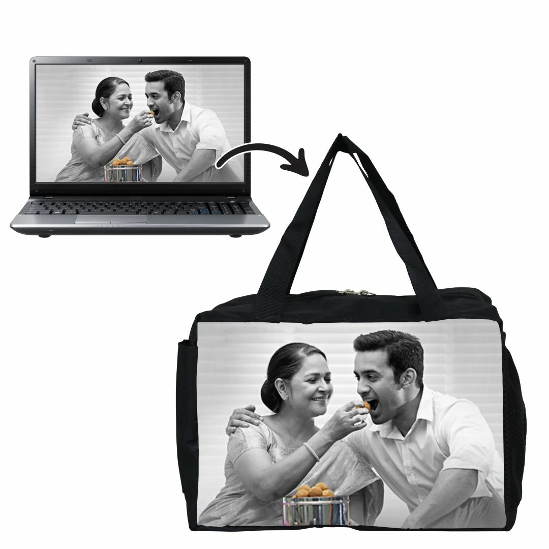 My Fav Personalized/ Customized Print Diaper And Lunch Bag For Men, Women And Kids