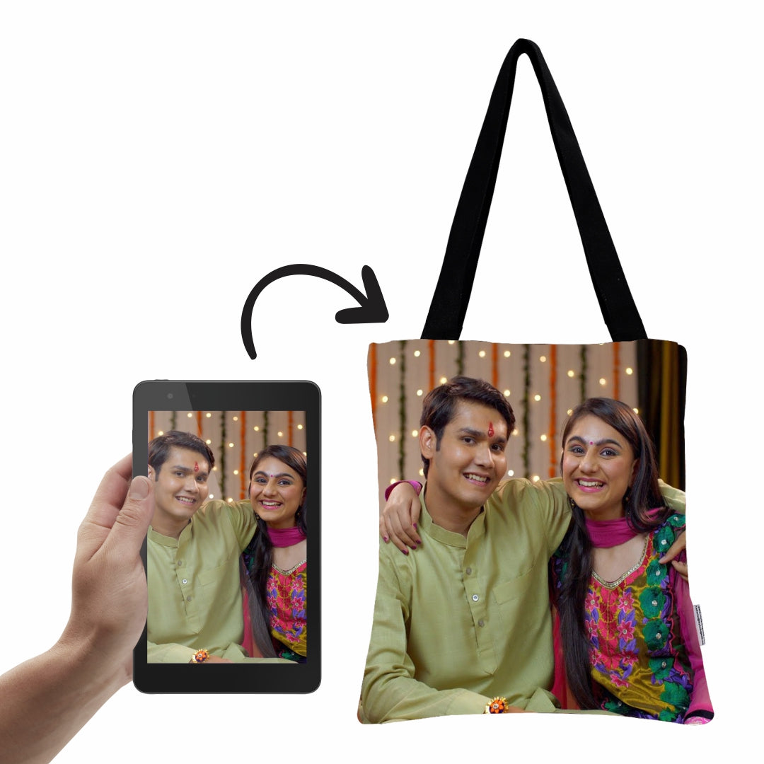 My Fav Personalized/ Customized Print Cotton Canvas Tote Bag