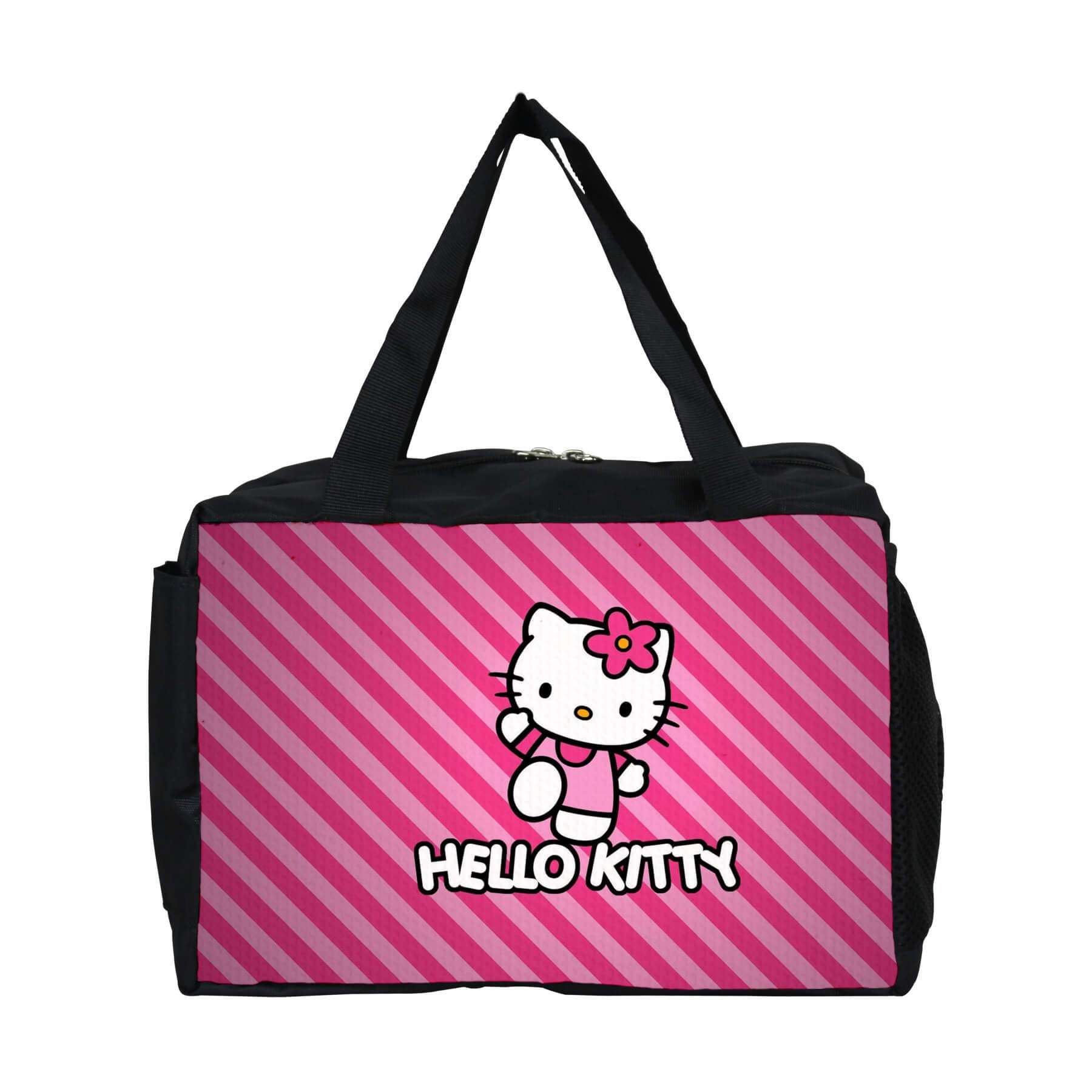 My Fav Kitty Printed Diaper Bag