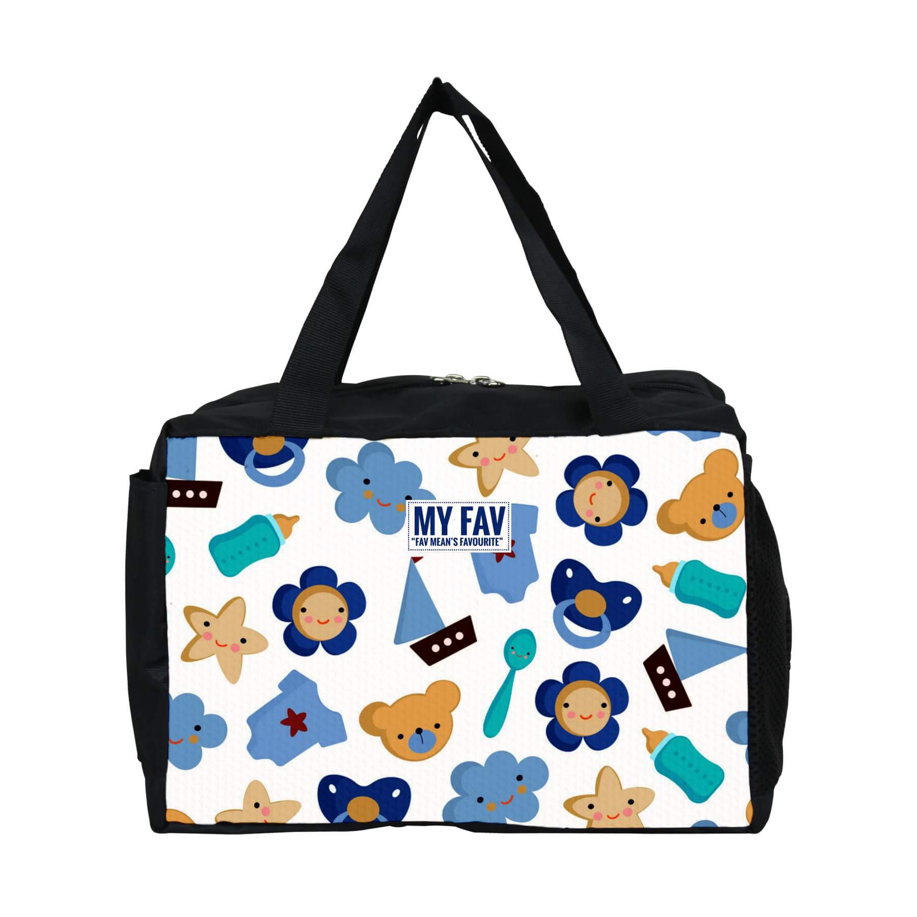MY FAV Printed Diaper Bag - Easy to carry Diaper Bag