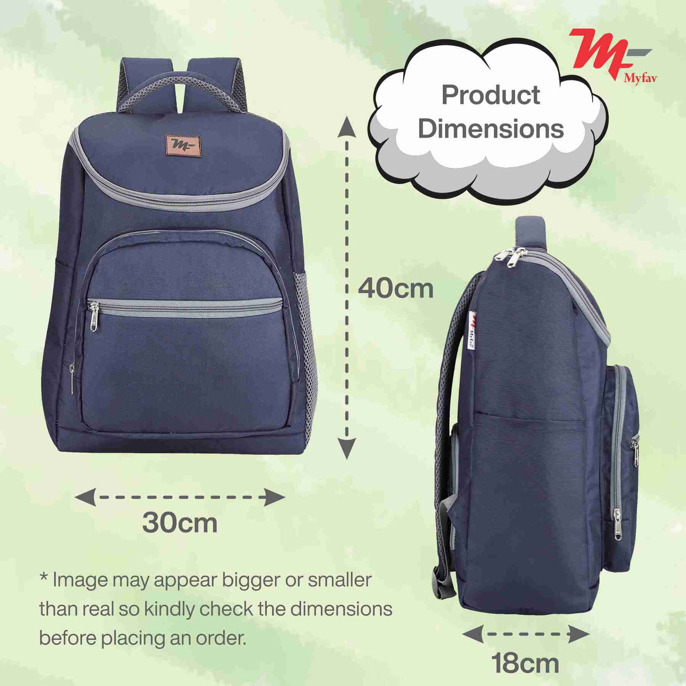 MY FAV Stylish Multipurpose Diaper Bag Waterproof Travel Backpack for Moms with Newborns - Ideal for Baby Essentials, Fashionable and Functional