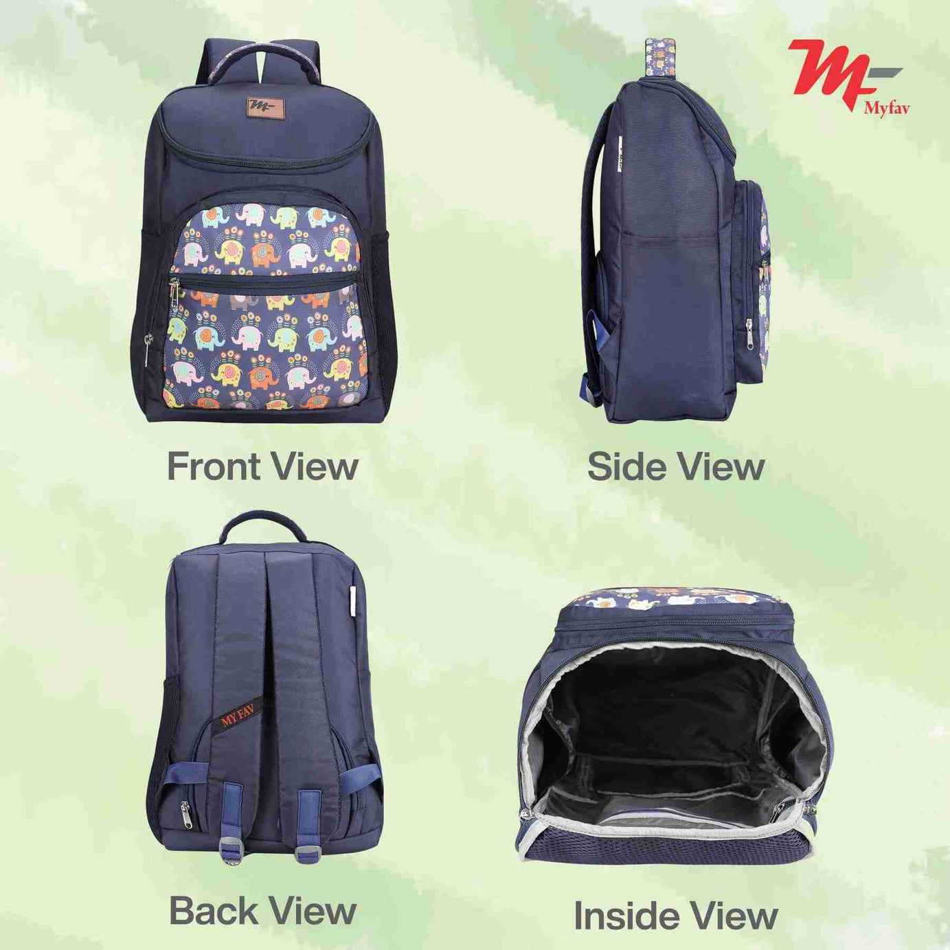 MY FAV Stylish Multipurpose Diaper Bag Waterproof Travel Backpack for Moms with Newborns - Ideal for Baby Essentials, Fashionable and Functional