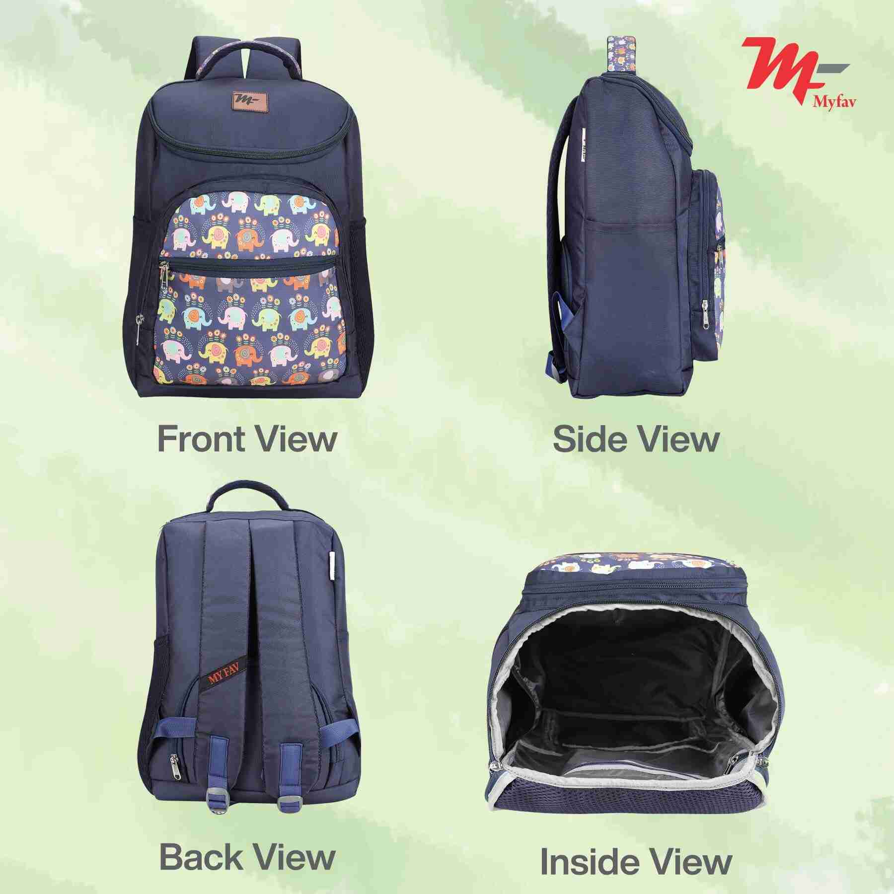 MY FAV Stylish Multipurpose Diaper Bag Waterproof Travel Backpack for Moms with Newborns - Ideal for Baby Essentials, Fashionable and Functional