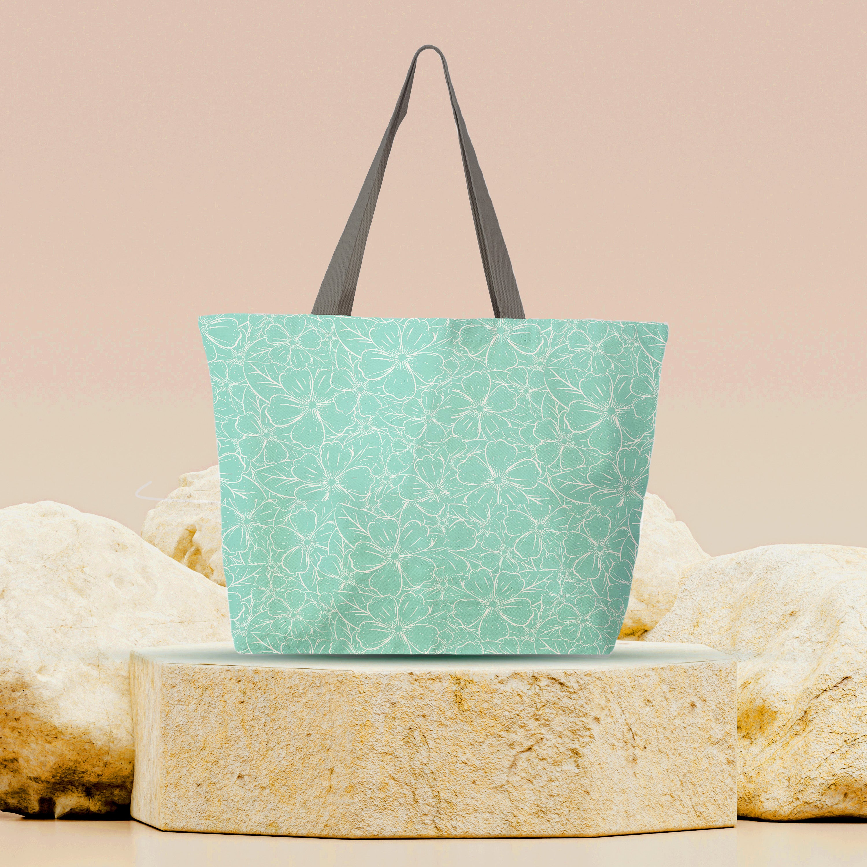 MY FAV Zipper Tote Bag , Tote bags for women