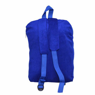 My Fav Elephant Digital Print Blue Soft Kids Play School Bag