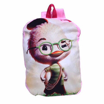 My Fav Pink Digital Print Playschool Bag Picknick Bag
