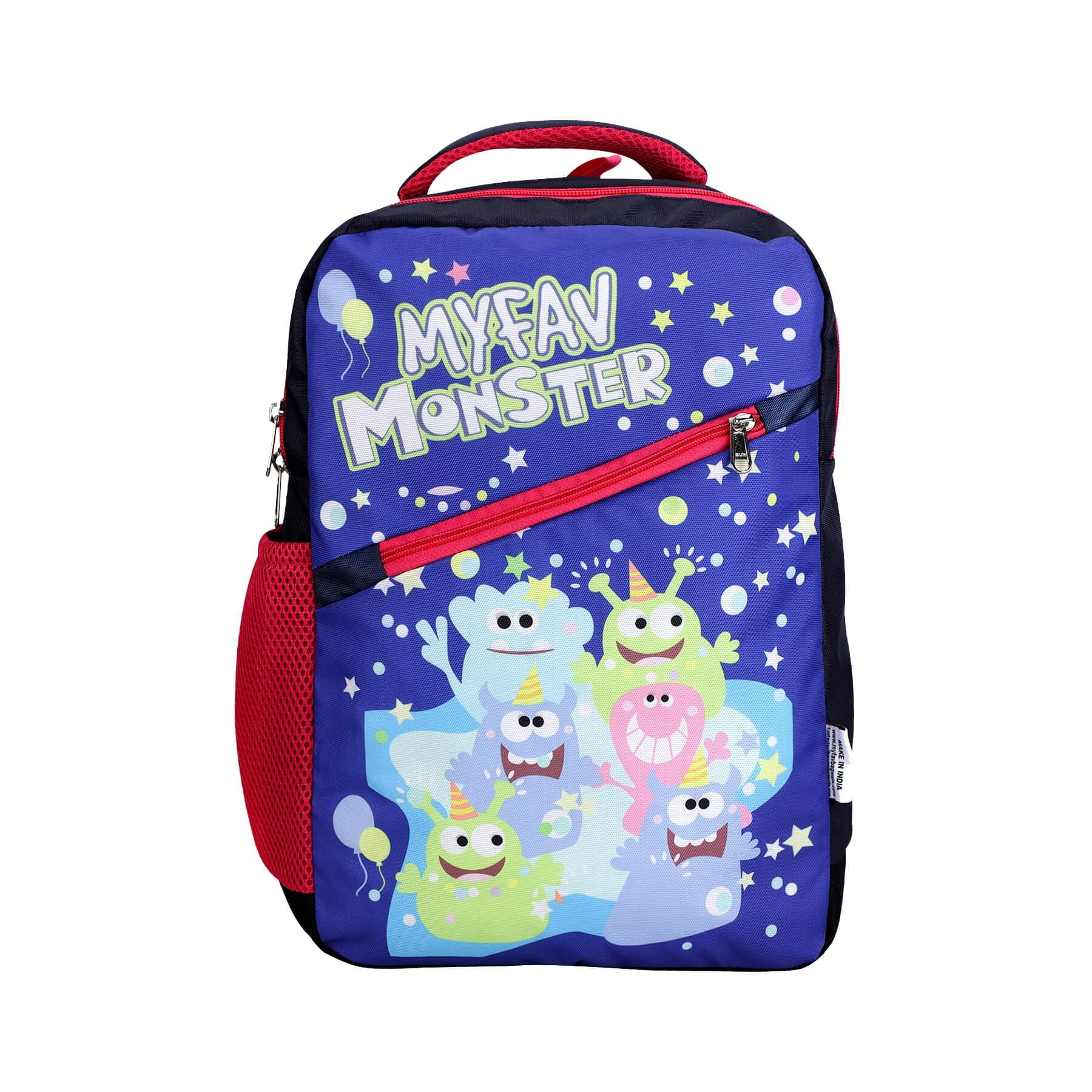 My Fav Cute Monster Kids School Bag For Girls/Boys, School, Casual
