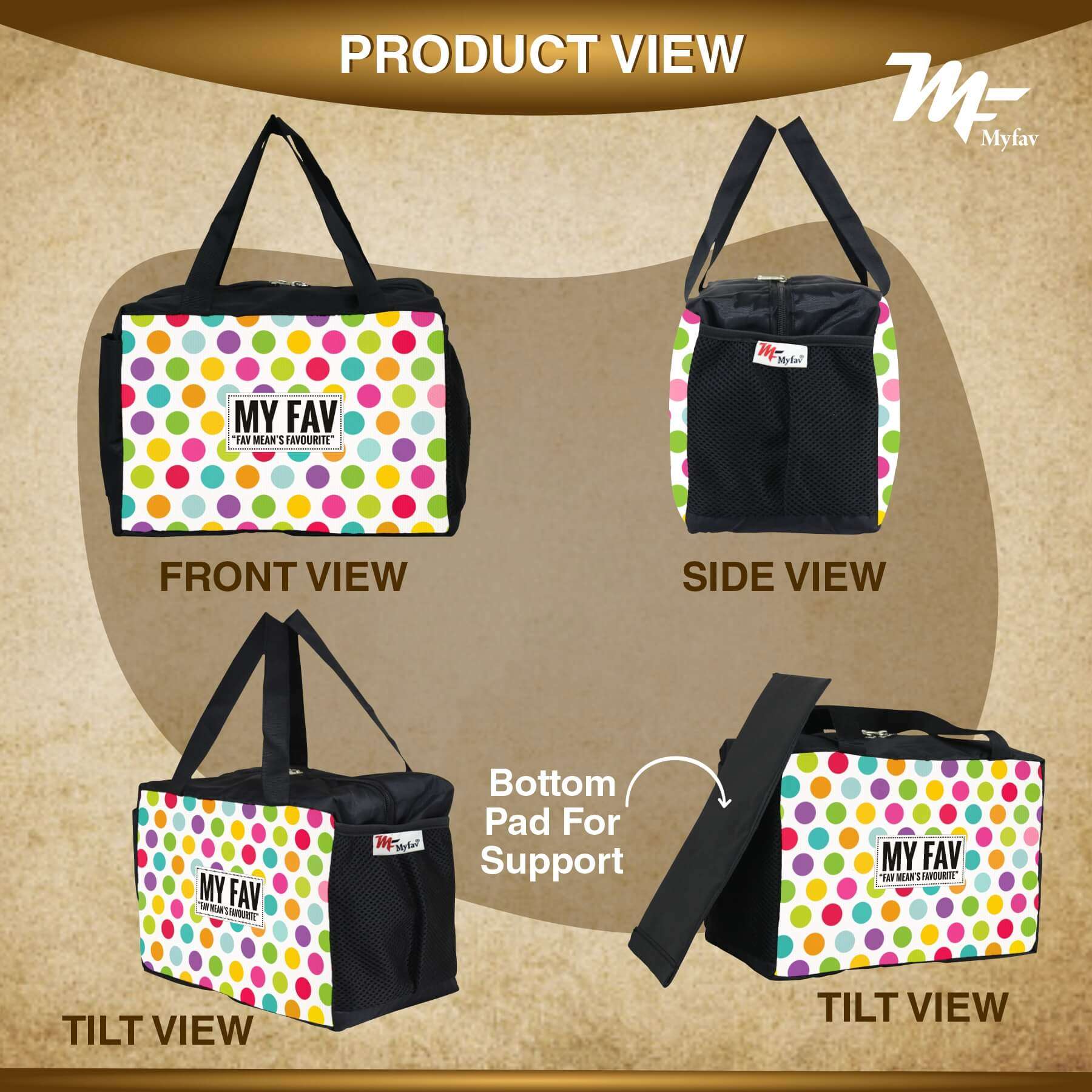 MY FAV Men, Women and Kids Lunch Bag