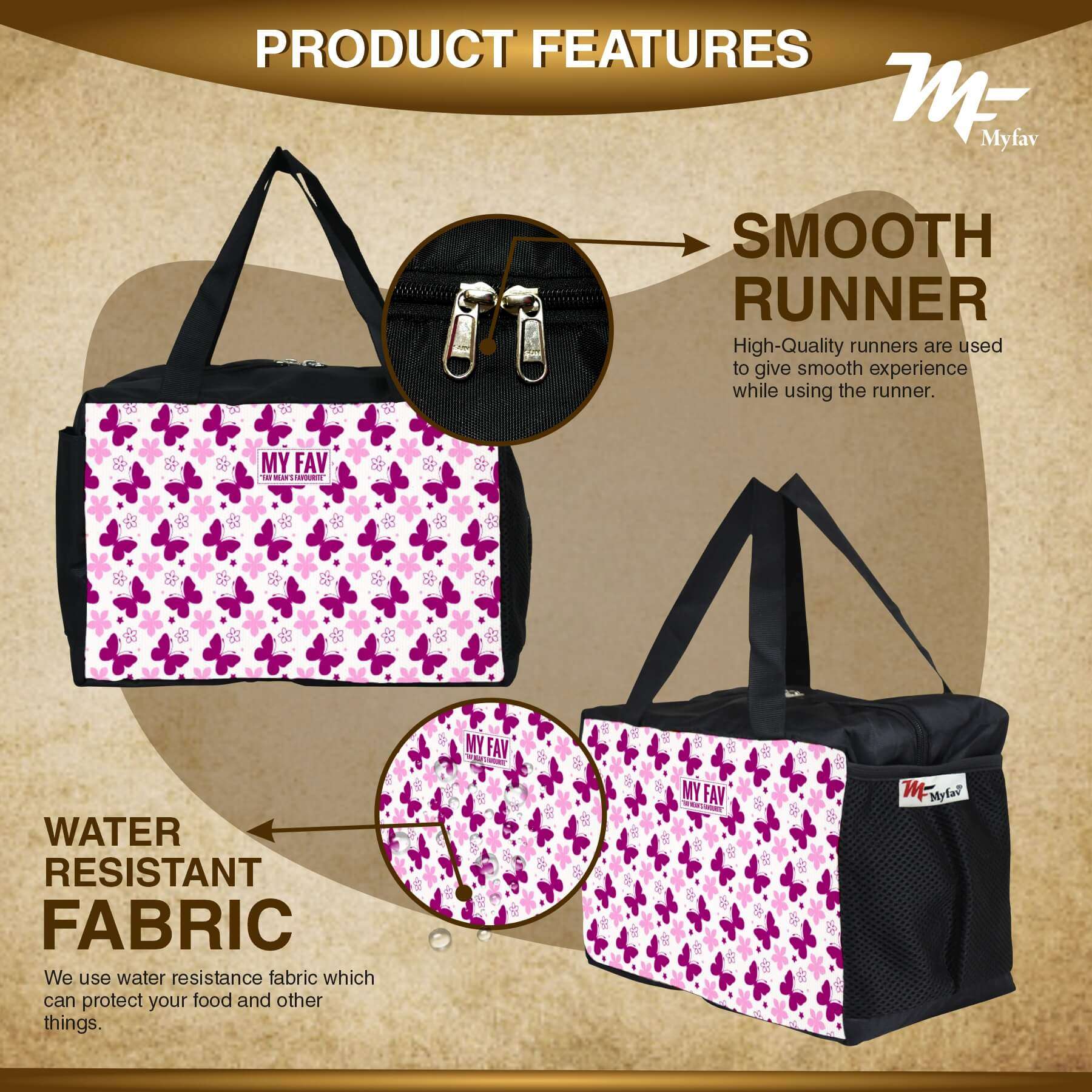 MY FAV Men, Women and Kids Lunch Bag