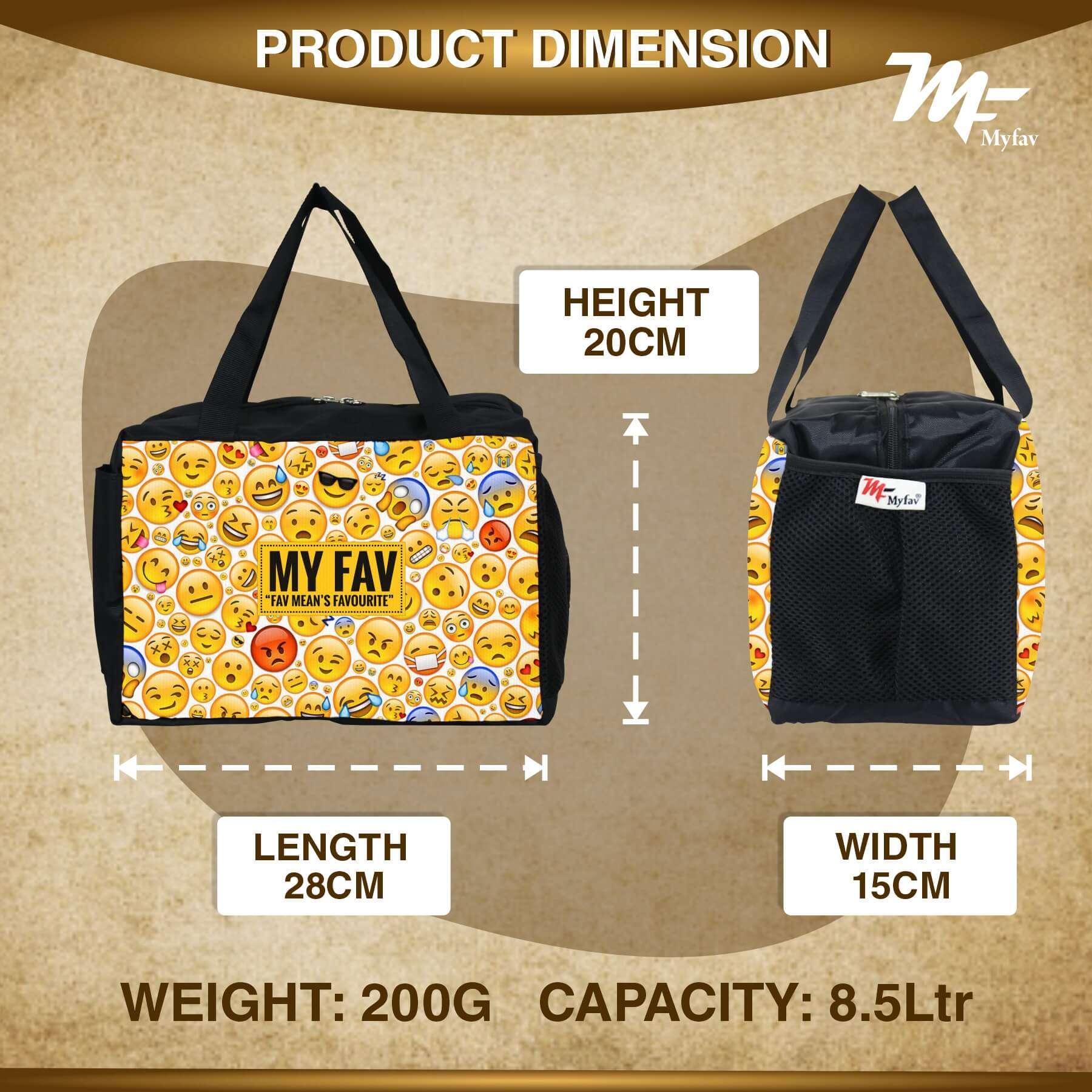 MY FAV Men, Women and Kids Lunch Bag