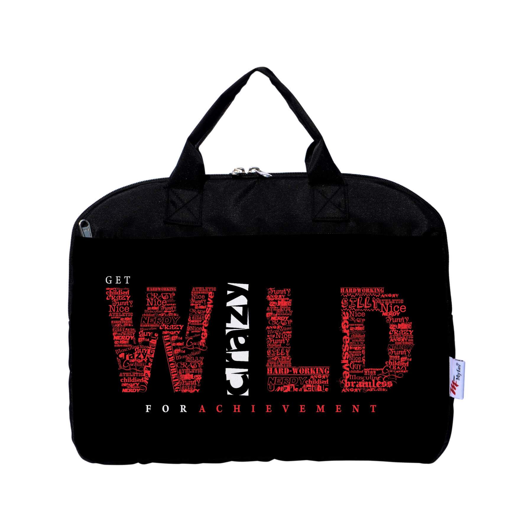 My Fav Motivational Quote Office Laptop Bag Briefcase 15.6 Inch for Women and Men
