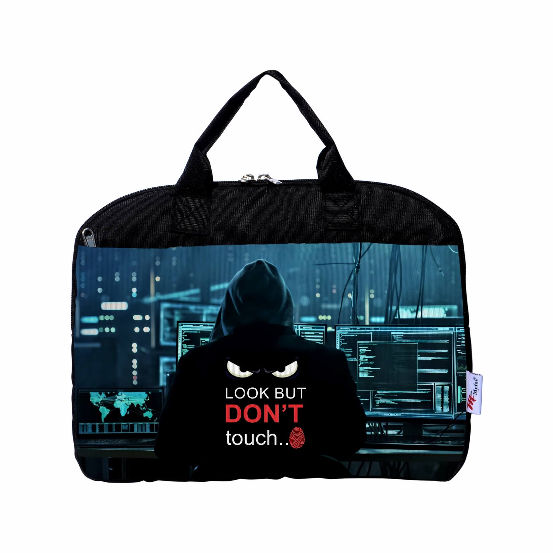 My Fav Computer Man Office Laptop Bag Briefcase 15.6 Inch for Women and Men