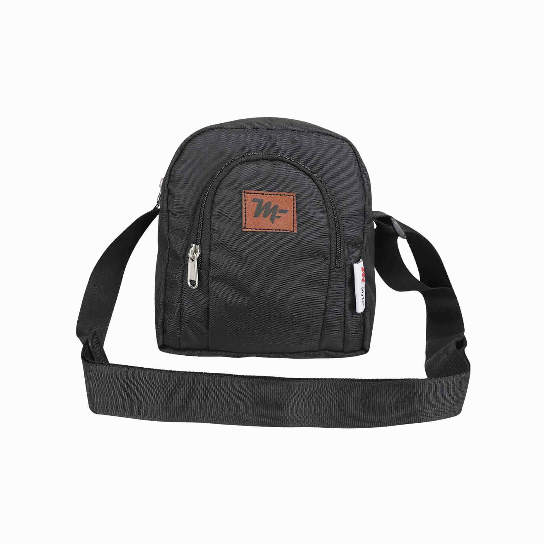 MY FAV Messenger Bag for Men Women, Water Resistance Heavy Duty Multi-Compartment Zipper Closure Office, Sling Bag for Boys Girls