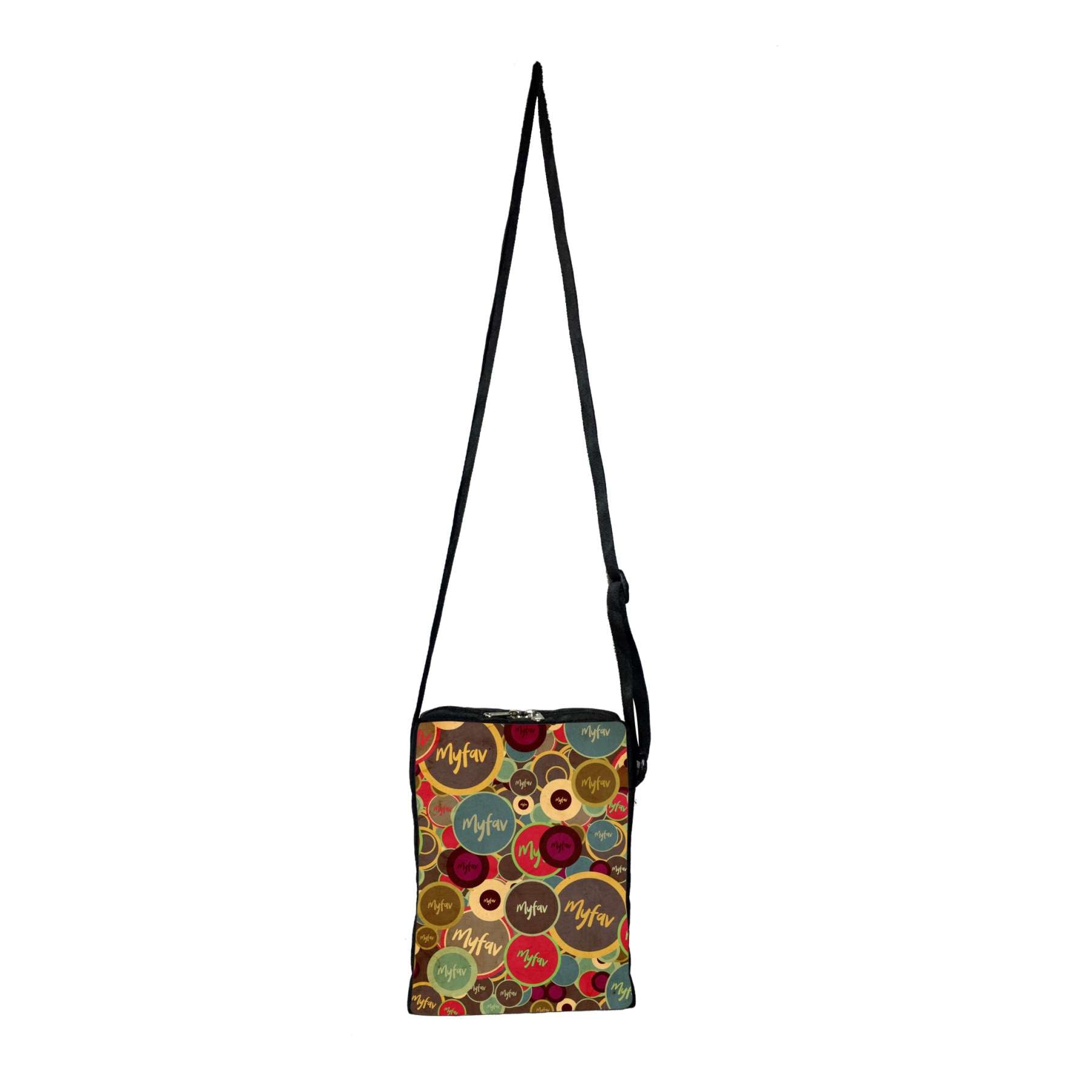 My Fav My Fav Circles Print Messanger Bag For Men Women Sling Bag For Boys Girls