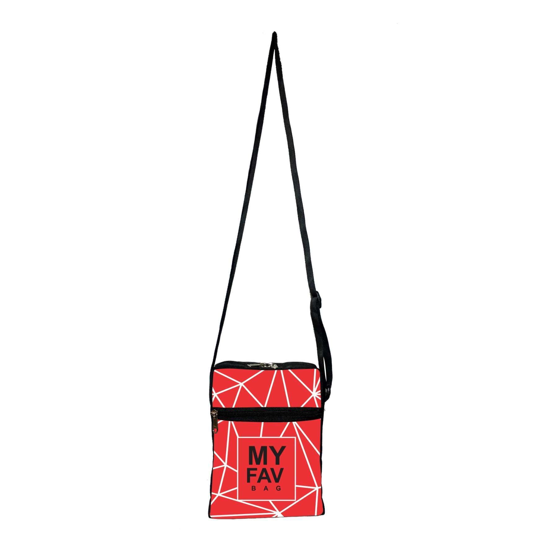 My Fav Web Print Messanger Bag Sling Bag For Boys Girls