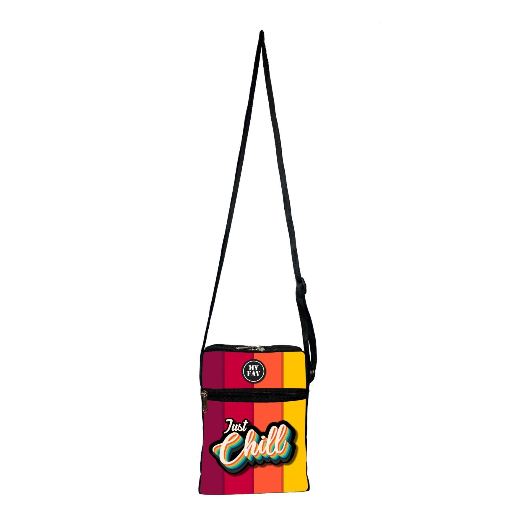 My Fav Just Chill Messanger Bag Sling Bag For Boys Girls