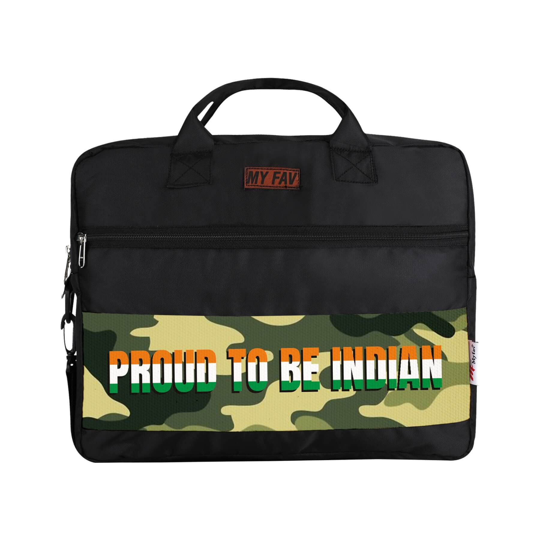 MY FAV Office Bag for Men and Women, Water Repellent Highly Durable Business Briefcase Bag for Laptop/Notebook/MacBook/Office/Travel/Business - Design 8