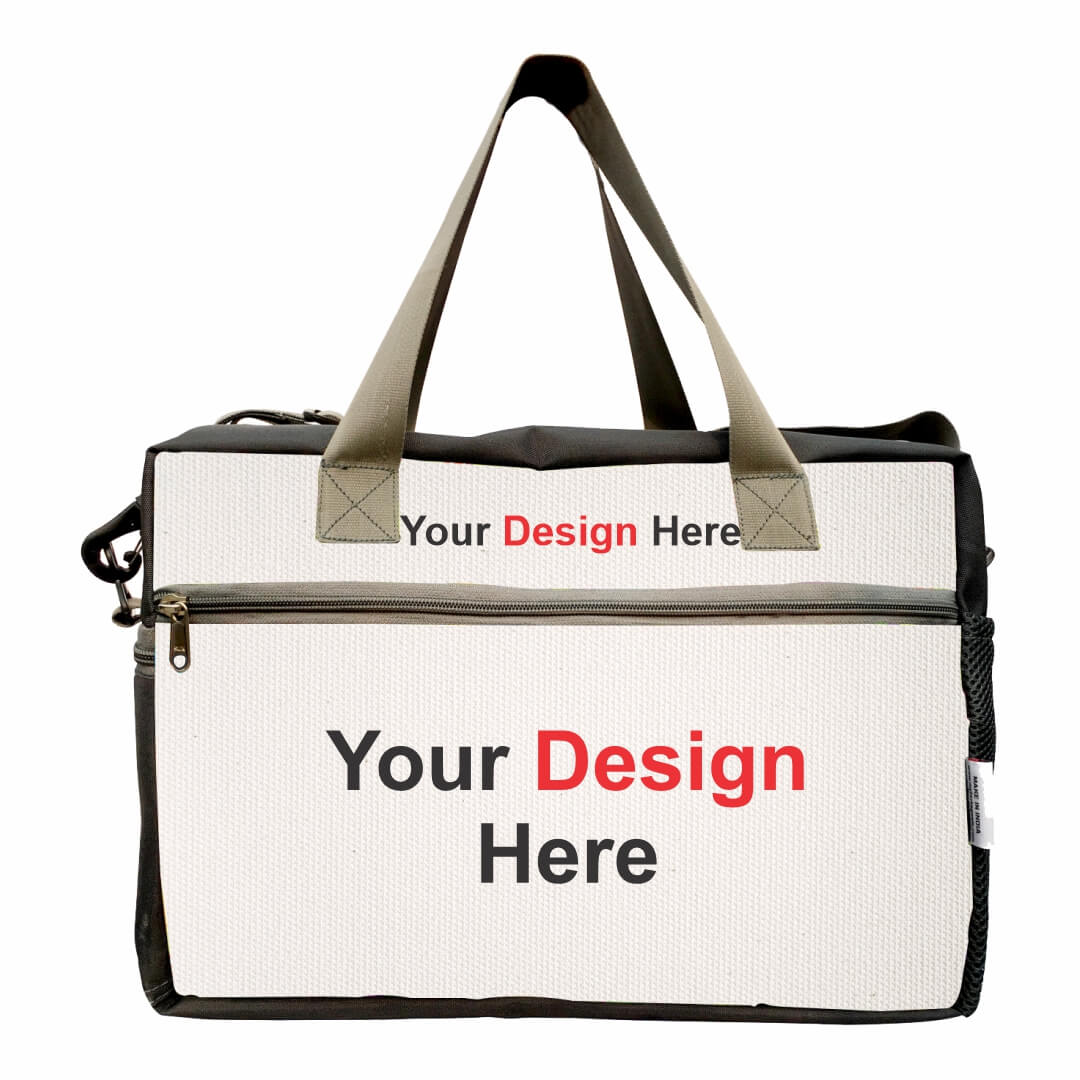 MY FAV Personalized/ Customized Print Cabin Size Duffle Travel bag for Men Women