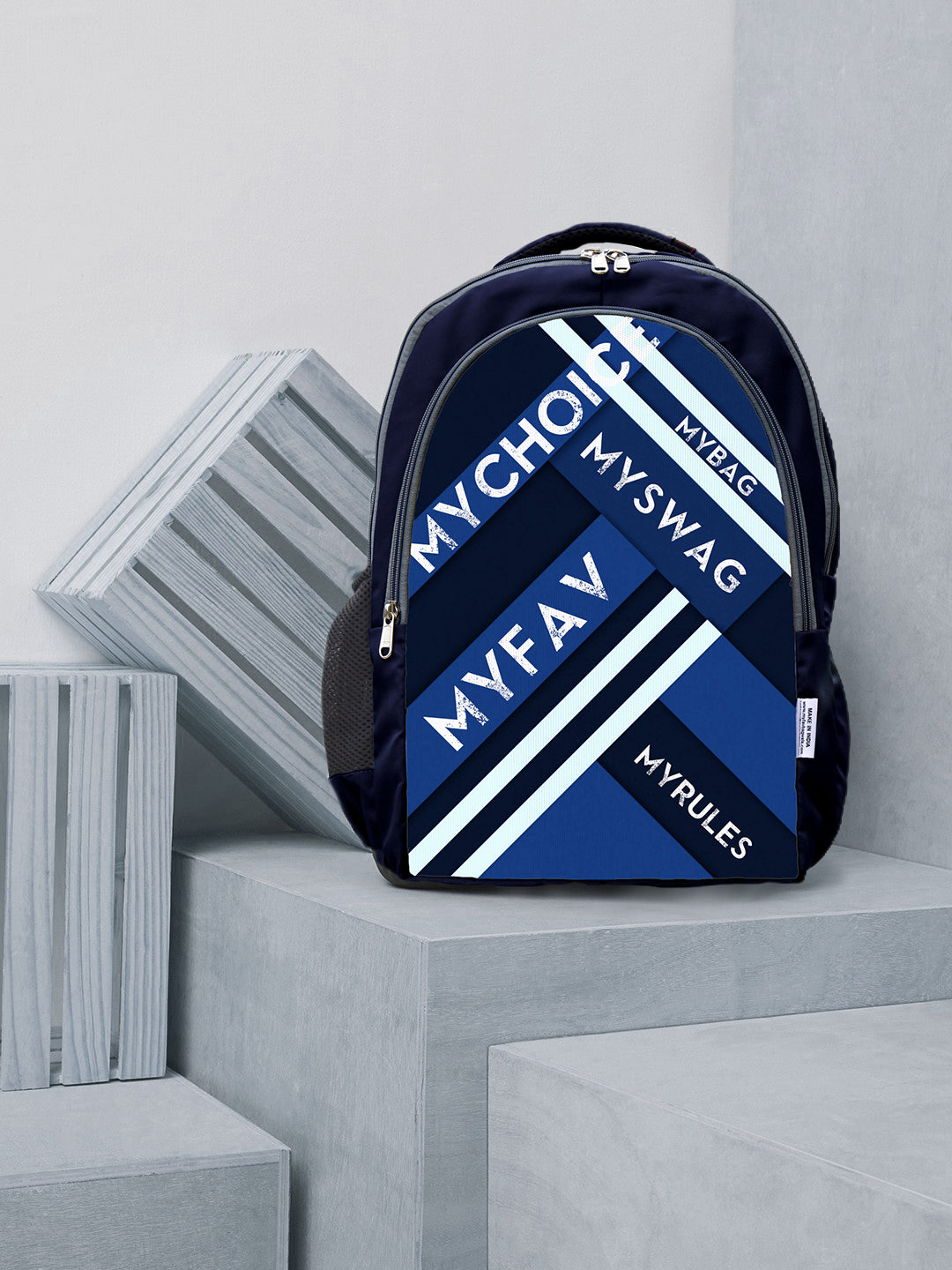 Adventure Backpack - Striped Print