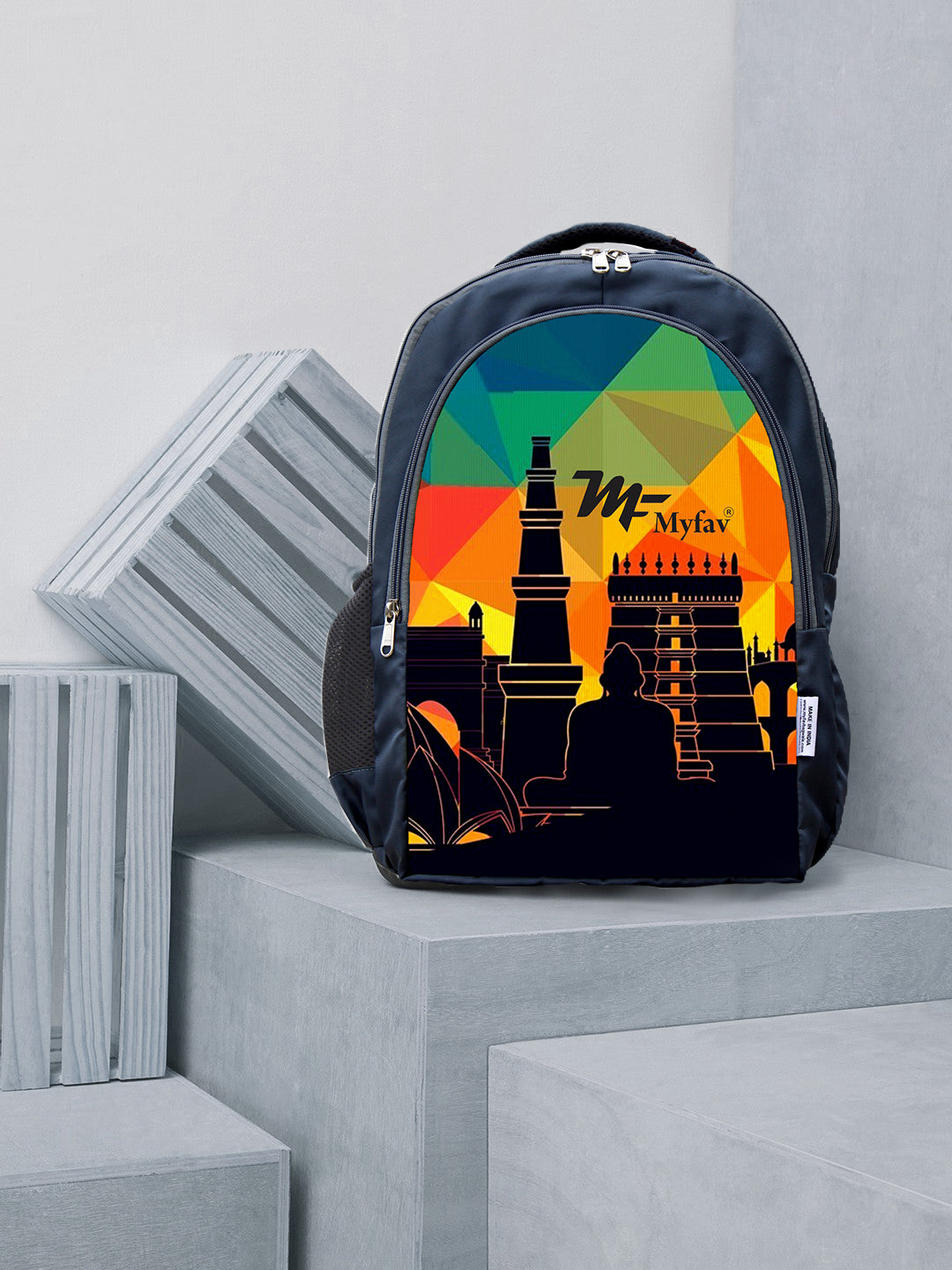 Adventure Backpack -  Geometric Print