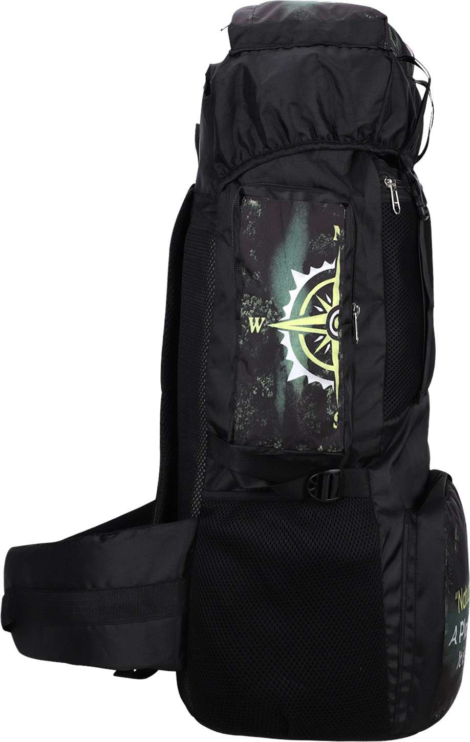 MY FAV Nature Print 70L Trekking Hiking Backpack Rucksack for Men Women Rucksack - 70