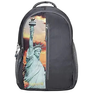 Costura Printed Backpack/Laptop Bag for Men Women Boys Girls, Bag For Office, School, College, Casual, Fit Upto 15.6" Laptops, Water Resistant & Lightweight Outdoor Travel Bag-30 Liter-4