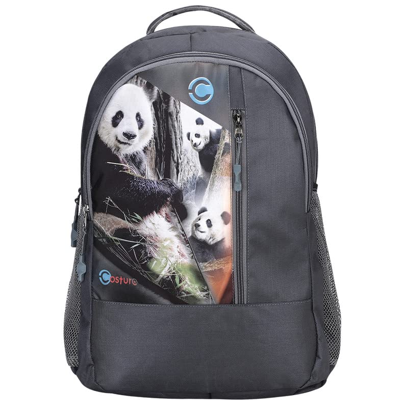 Costura Printed Backpack/Laptop Bag for Men Women Boys Girls, Bag For Office, School, College, Casual, Fit Upto 15.6" Laptops, Water Resistant & Lightweight Outdoor Travel Bag-30 Liter