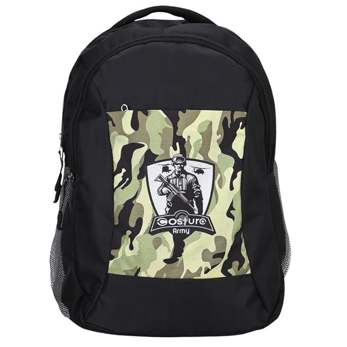 Costura Printed Backpack/Laptop Bag for Men Women Boys Girls, Bag For Office, School, College, Casual, Fit Upto 15.6" Laptops, Water Resistant & Lightweight Outdoor Travel Bag-30 Liter