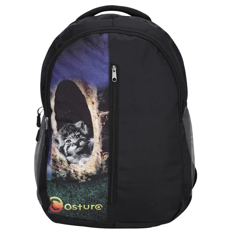 Costura Printed Backpack/Laptop Bag for Men Women Boys Girls, Bag For Office, School, College, Casual, Fit Upto 15.6" Laptops, Water Resistant & Lightweight Outdoor Travel Bag-30 Liter
