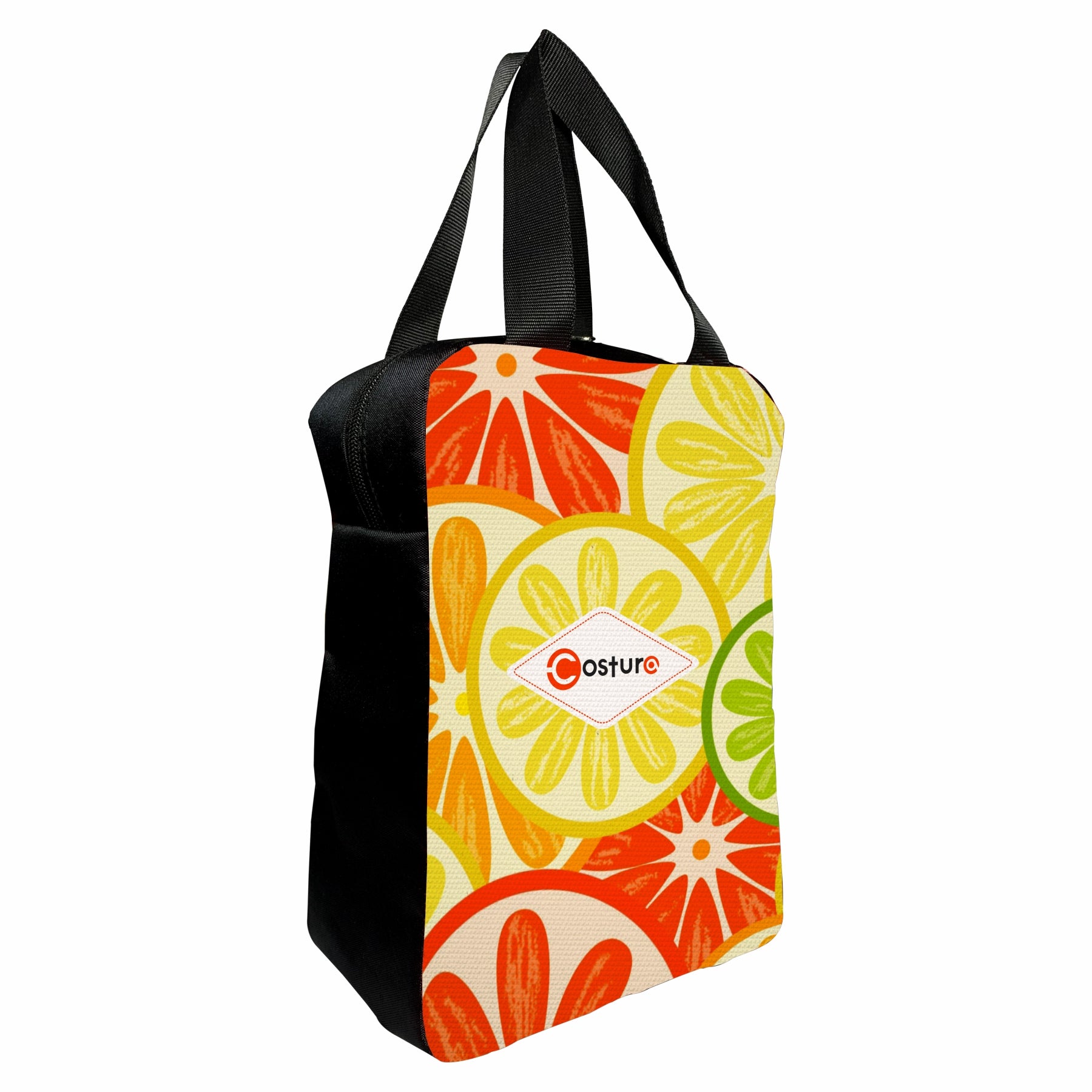 MY FAV Costura Polyester Lunch Bags for Men & Women, Waterproof Carry On Tote Tiffin Bag for Travel, Office, Picnic, Camping Outdoor, College & School, Durable and Lightweight Bag