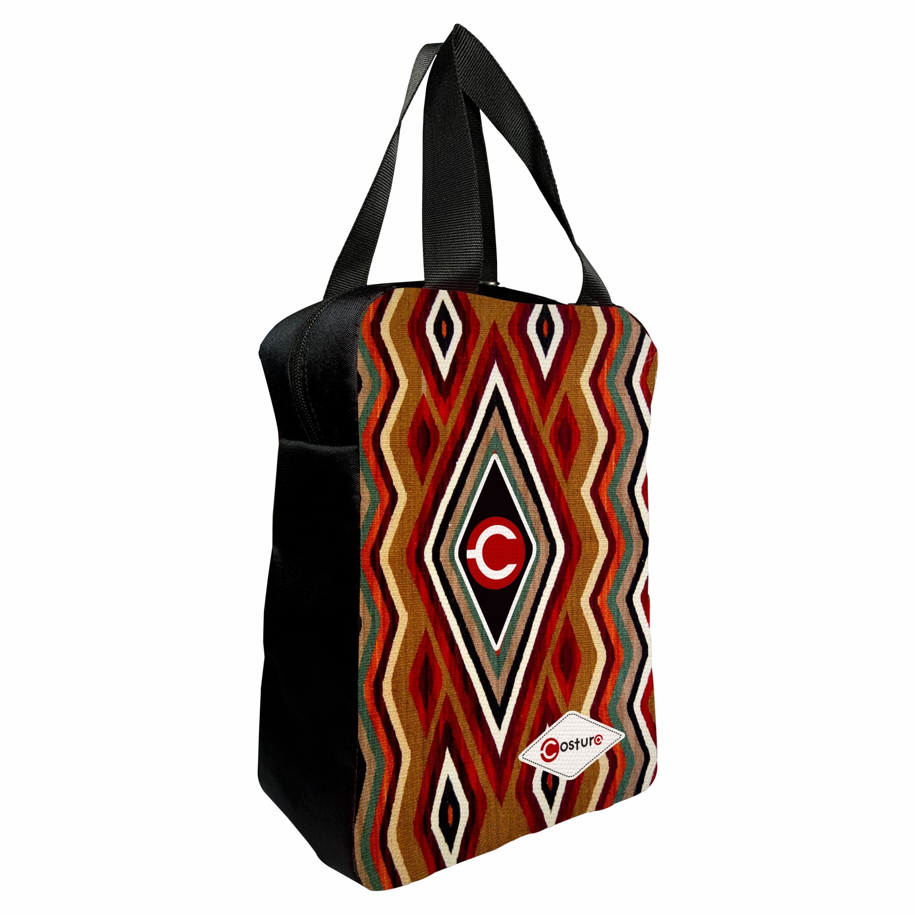 MY FAV Costura Polyester Lunch Bags for Men & Women, Waterproof Carry On Tote Tiffin Bag for Travel, Office, Picnic, Camping Outdoor, College & School, Durable and Lightweight Bag