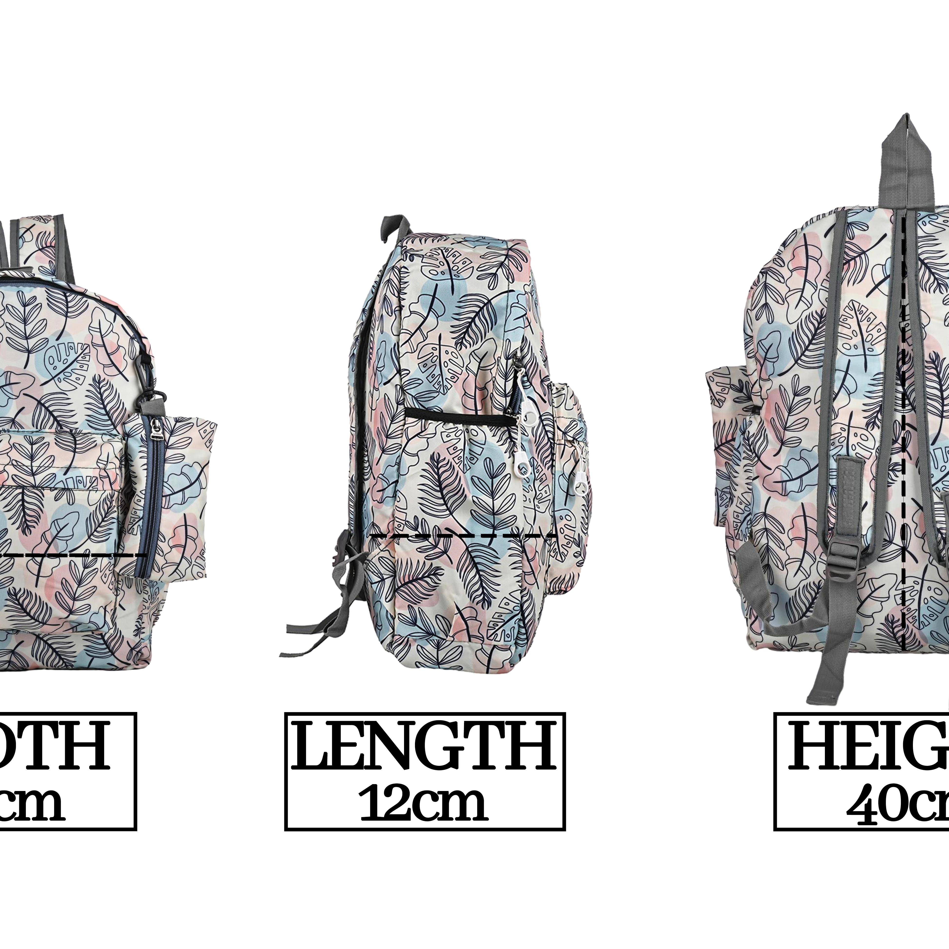 MY FAV 15L Digital Printed 2 Compartment With Pouch | Bottle Pocket | Best Stylish Lightweight Spacious Waterproof Backpack for Children Boys And Girls | Casual/Picnic/Tuition/School Bag