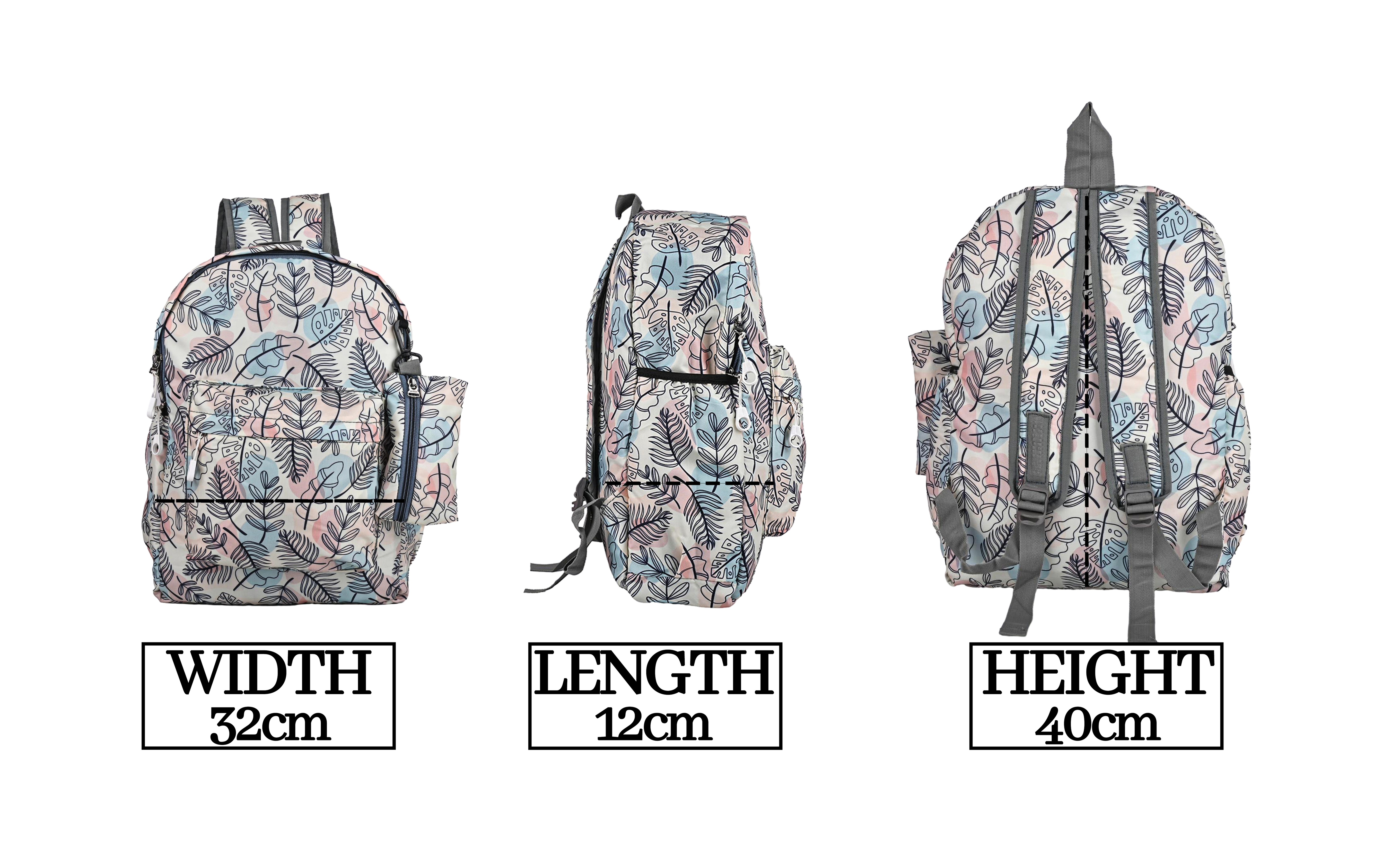 MY FAV 15L Digital Printed 2 Compartment With Pouch | Bottle Pocket | Best Stylish Lightweight Spacious Waterproof Backpack for Children Boys And Girls | Casual/Picnic/Tuition/School Bag