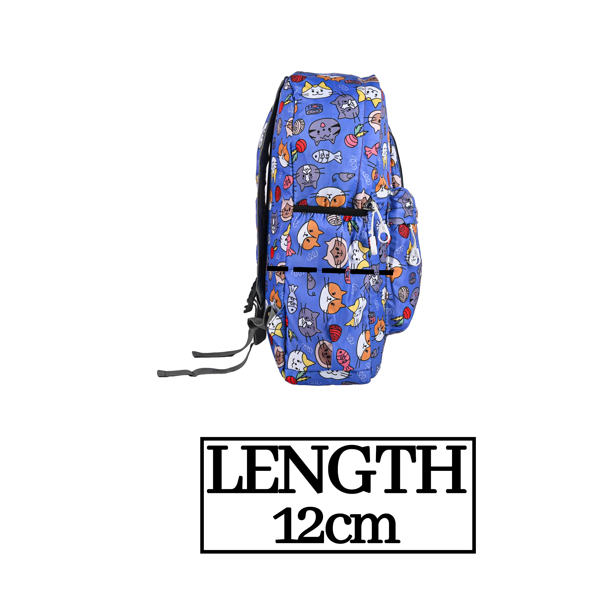 MY FAV 15L Digital Printed 2 Compartment With Pouch | Bottle Pocket | Best Stylish Lightweight Spacious Waterproof Backpack for Children Boys And Girls | Casual/Picnic/Tuition/School Bag