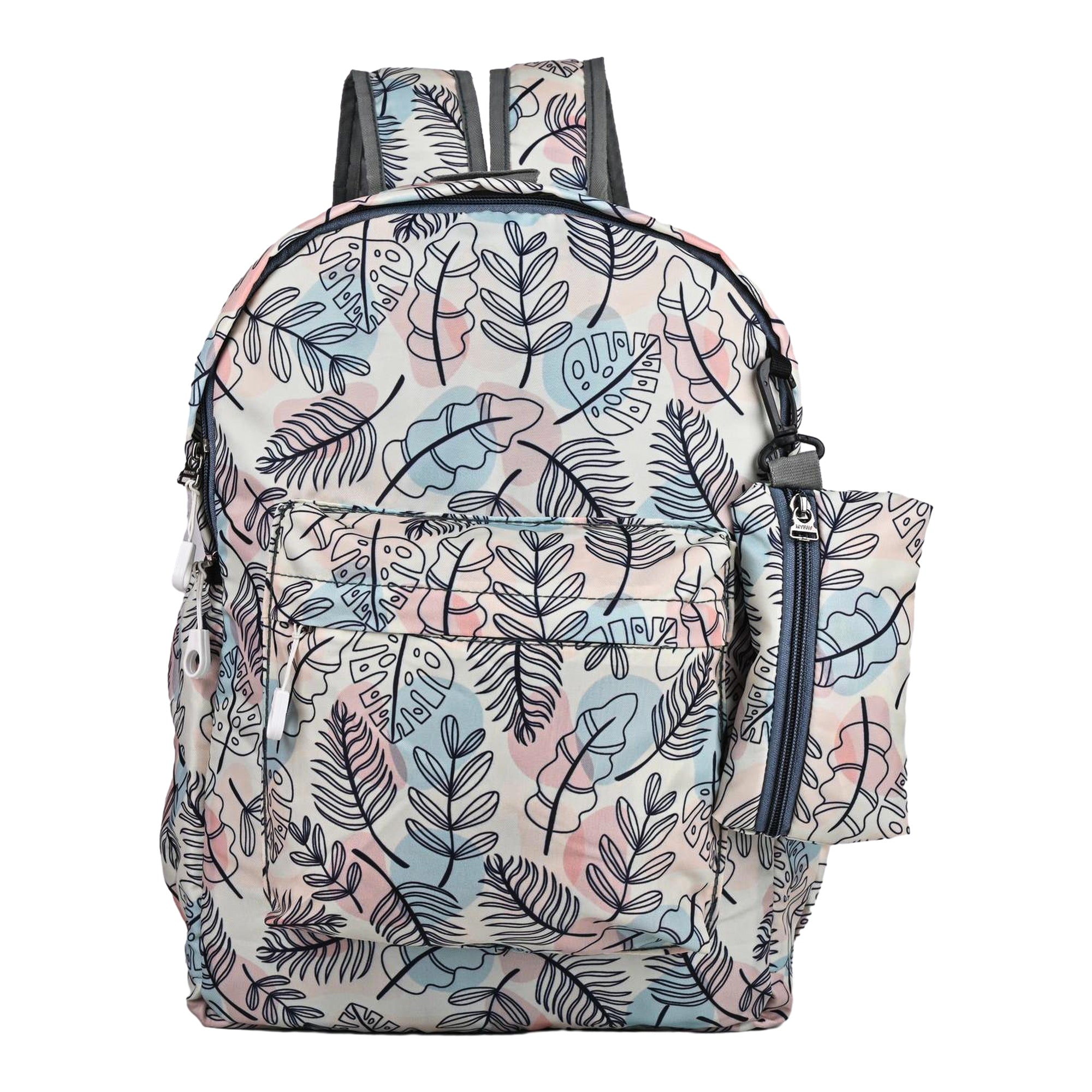 MY FAV 15L Digital Printed 2 Compartment With Pouch | Bottle Pocket | Best Stylish Lightweight Spacious Waterproof Backpack for Children Boys And Girls | Casual/Picnic/Tuition/School Bag