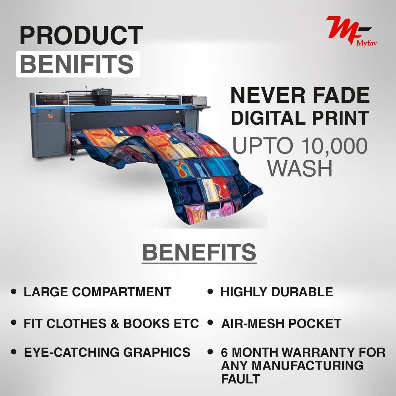 My Fav Traditional Printed Cabin Size Duffle Travel bag for Men Women