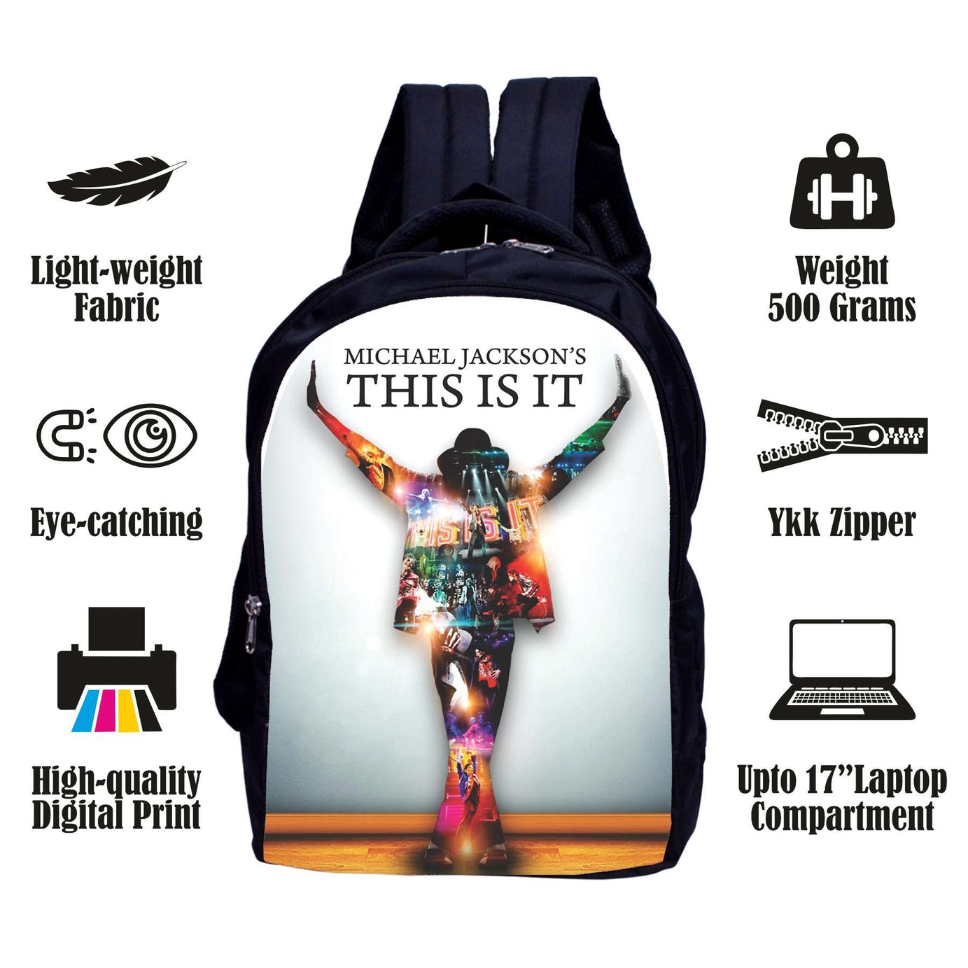 MY FAV Digital Print College Bag School Bag