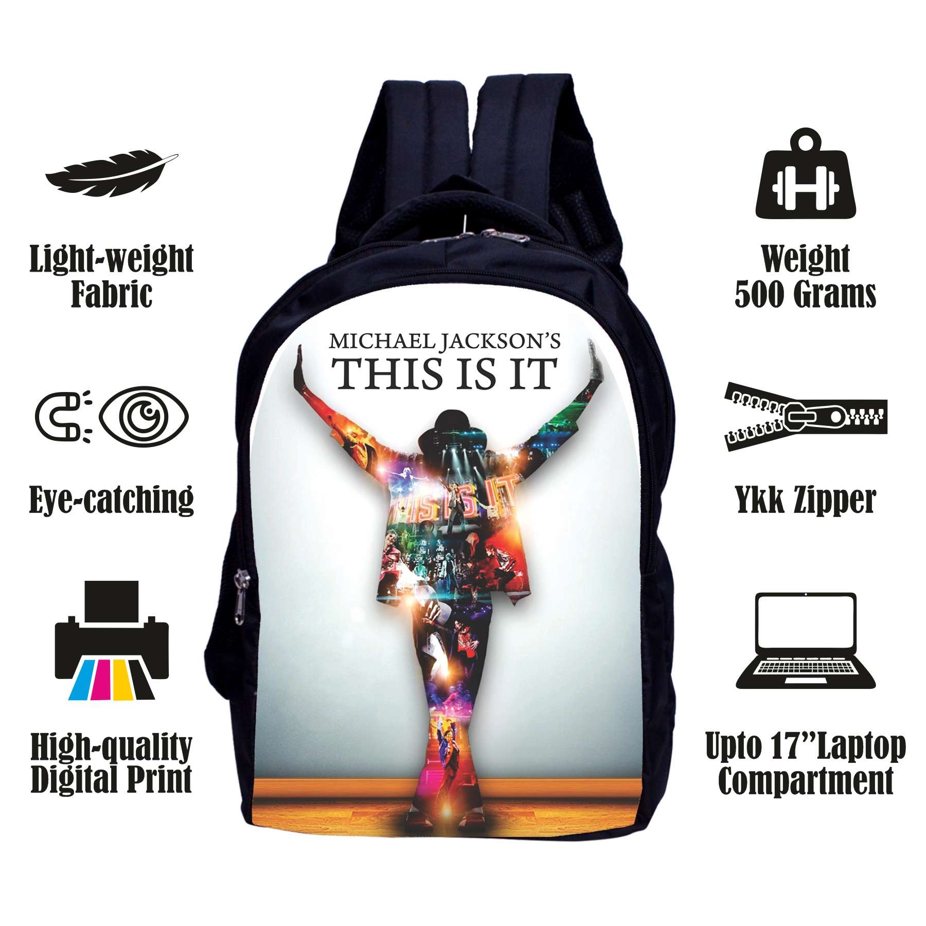 MY FAV Digital Print College Bag School Bag