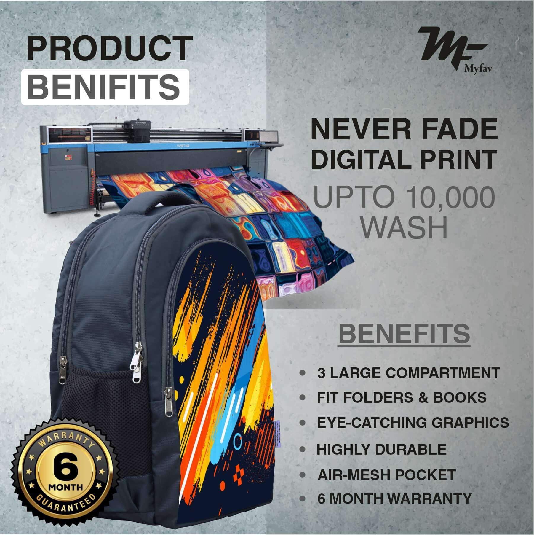 Adventure Backpack - Digital Print